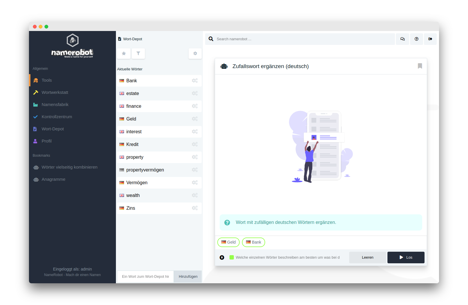 Manage deine Ideen Manage deine Ideen